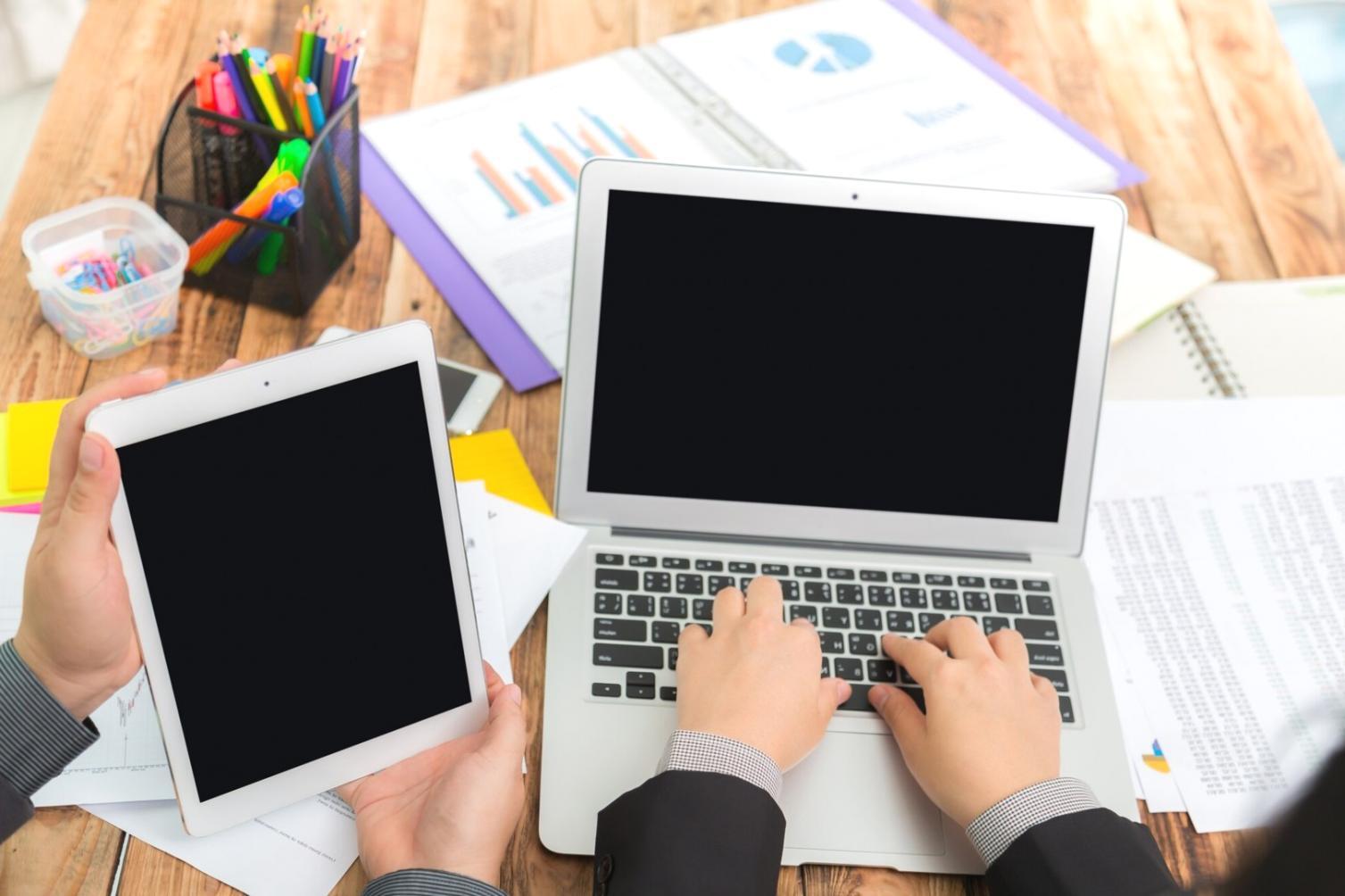 Calculator and financial planning tools on desk